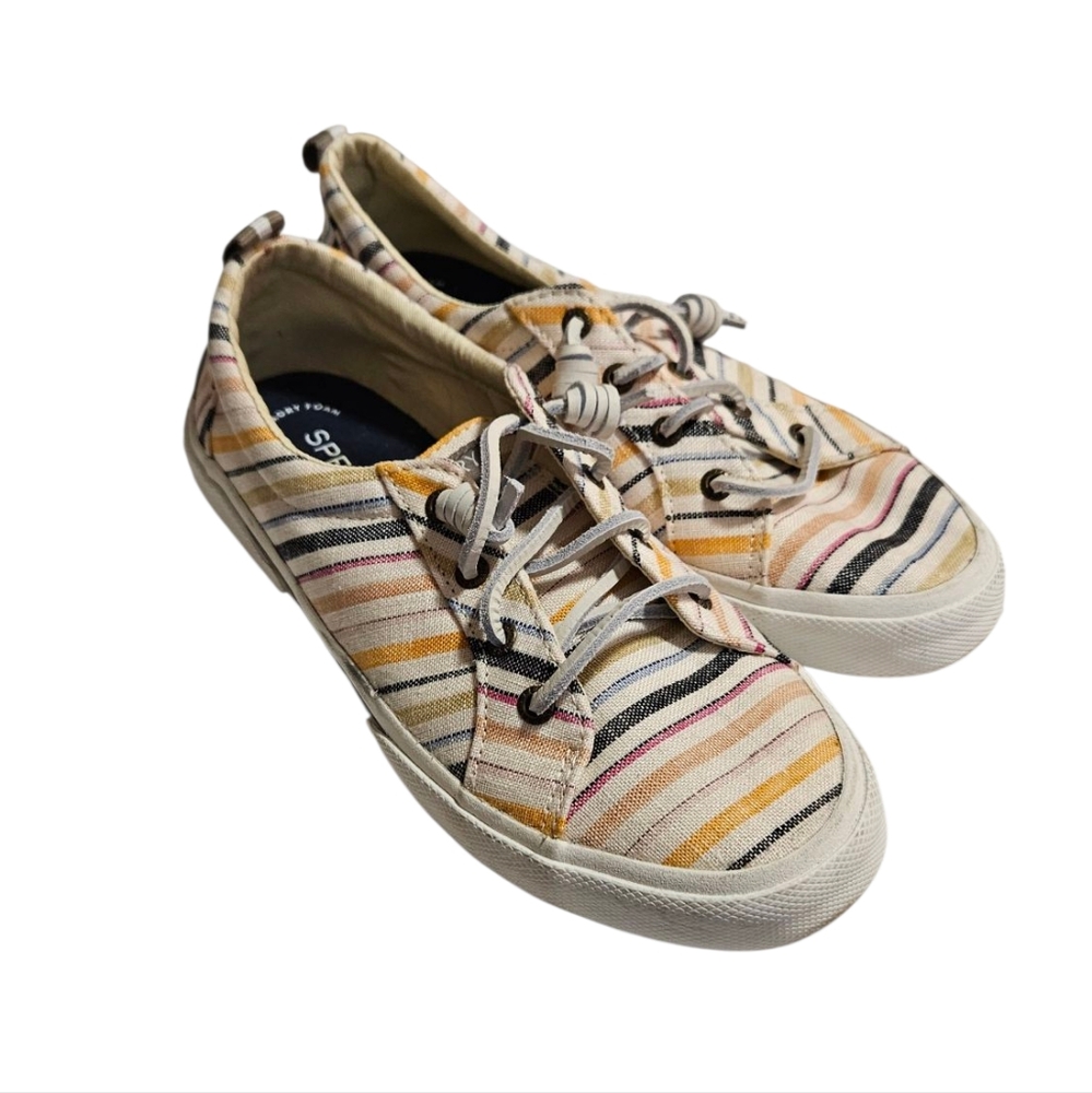 Sperry Top Sider Pier Wave LTT Striped Multicolored Sneaker